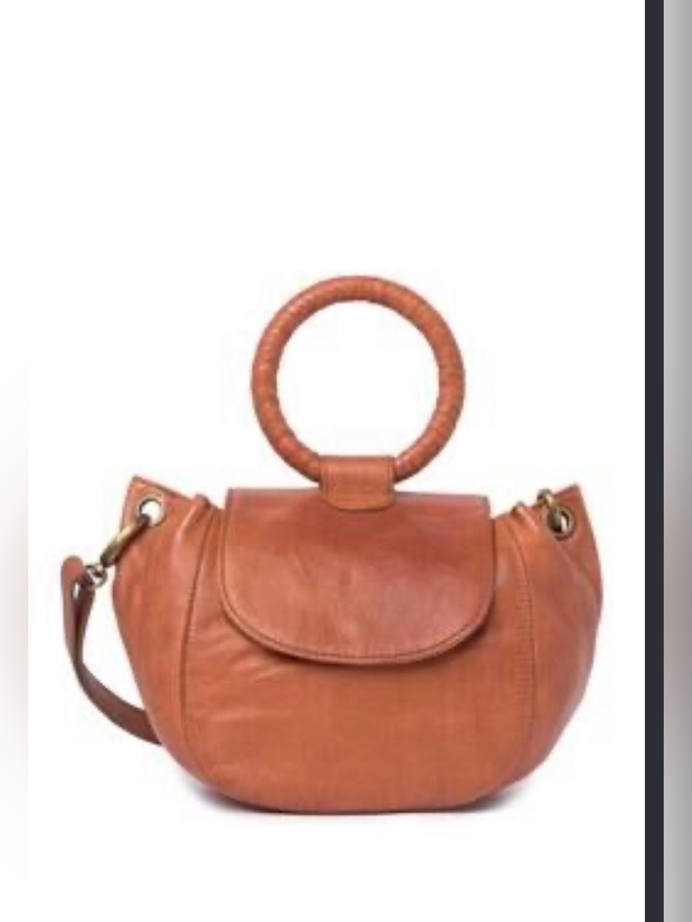 Frye Maddie O-Ring Leather Crossbody